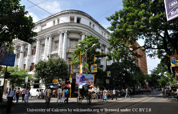 University of Calcutta by wikimedia.org is licensed under CC BY 2.0