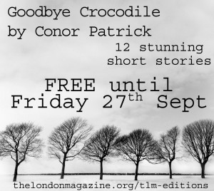 Goodbye Crocodile’ by Conor Patrick is FREE